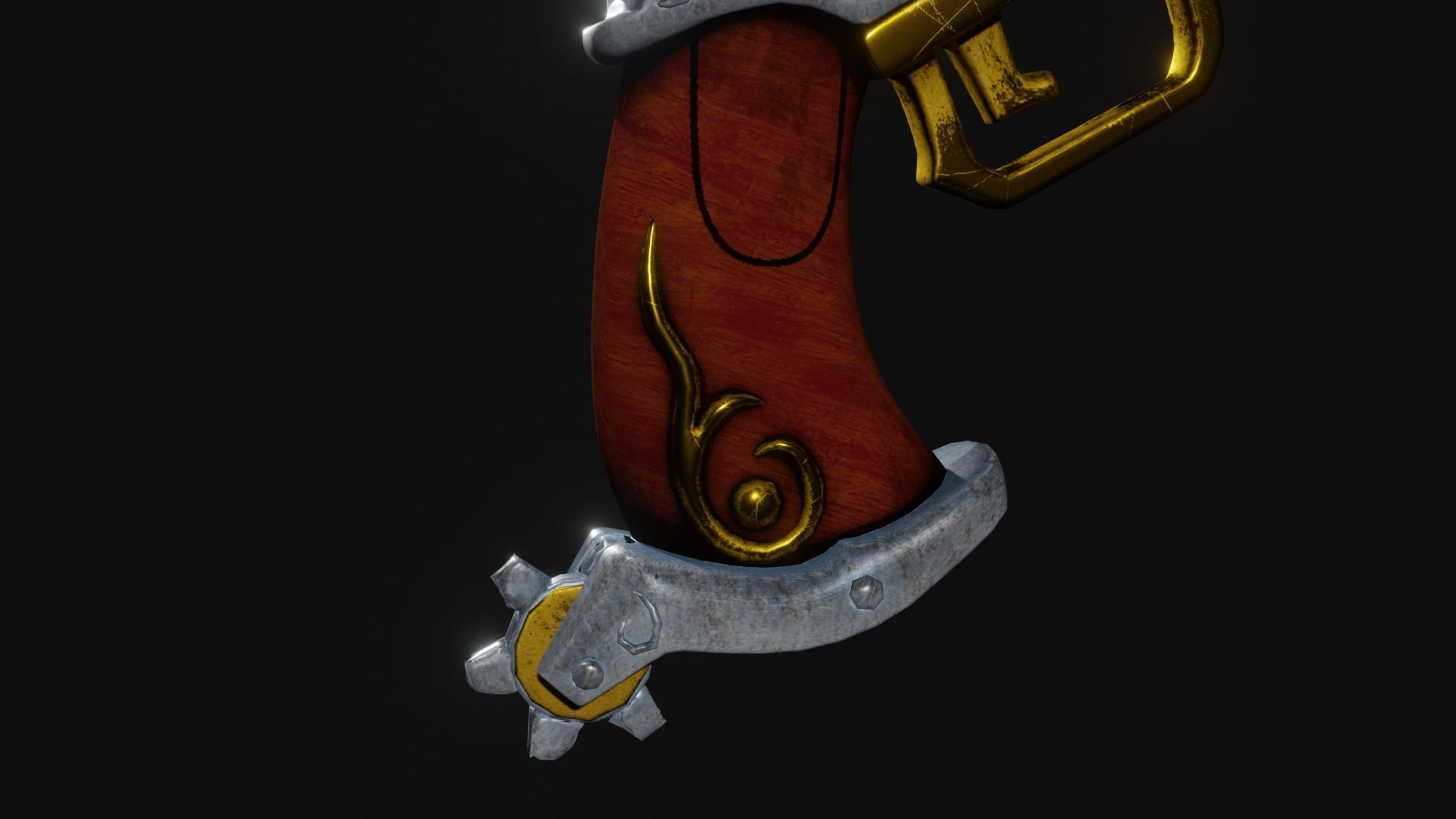 Overwatch McCree Sherlock Low-poly 3D model_2