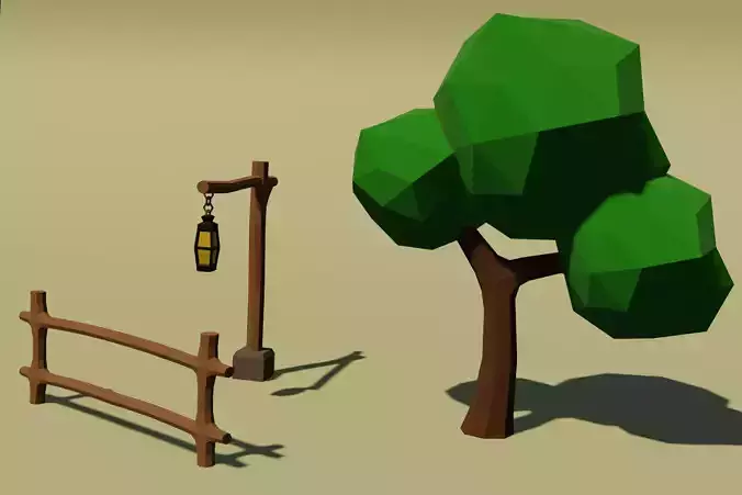 Free Mini Lowpoly Asset Pack