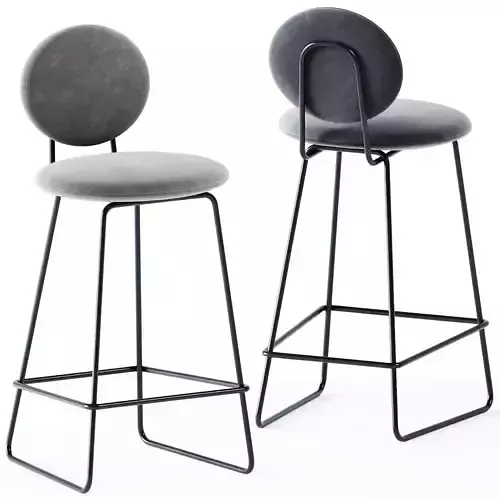Gemma Bar Chair by Baxter