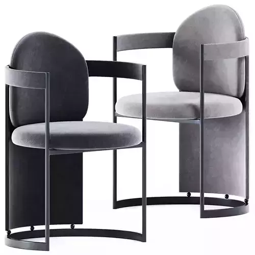 Chair Orma by Baxter 3D model