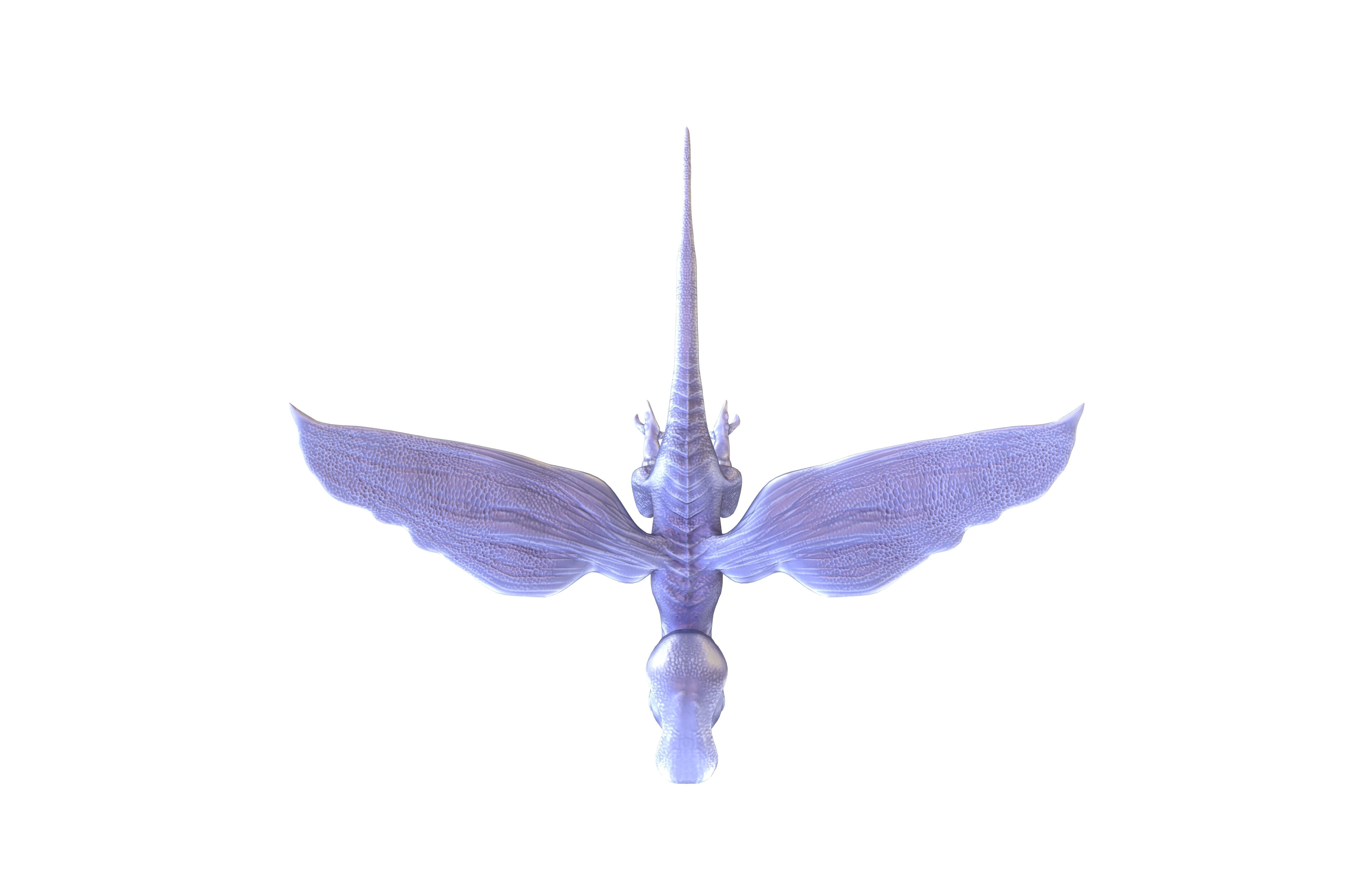 Cartoon Monster v3 002 Low-poly 3D model_2