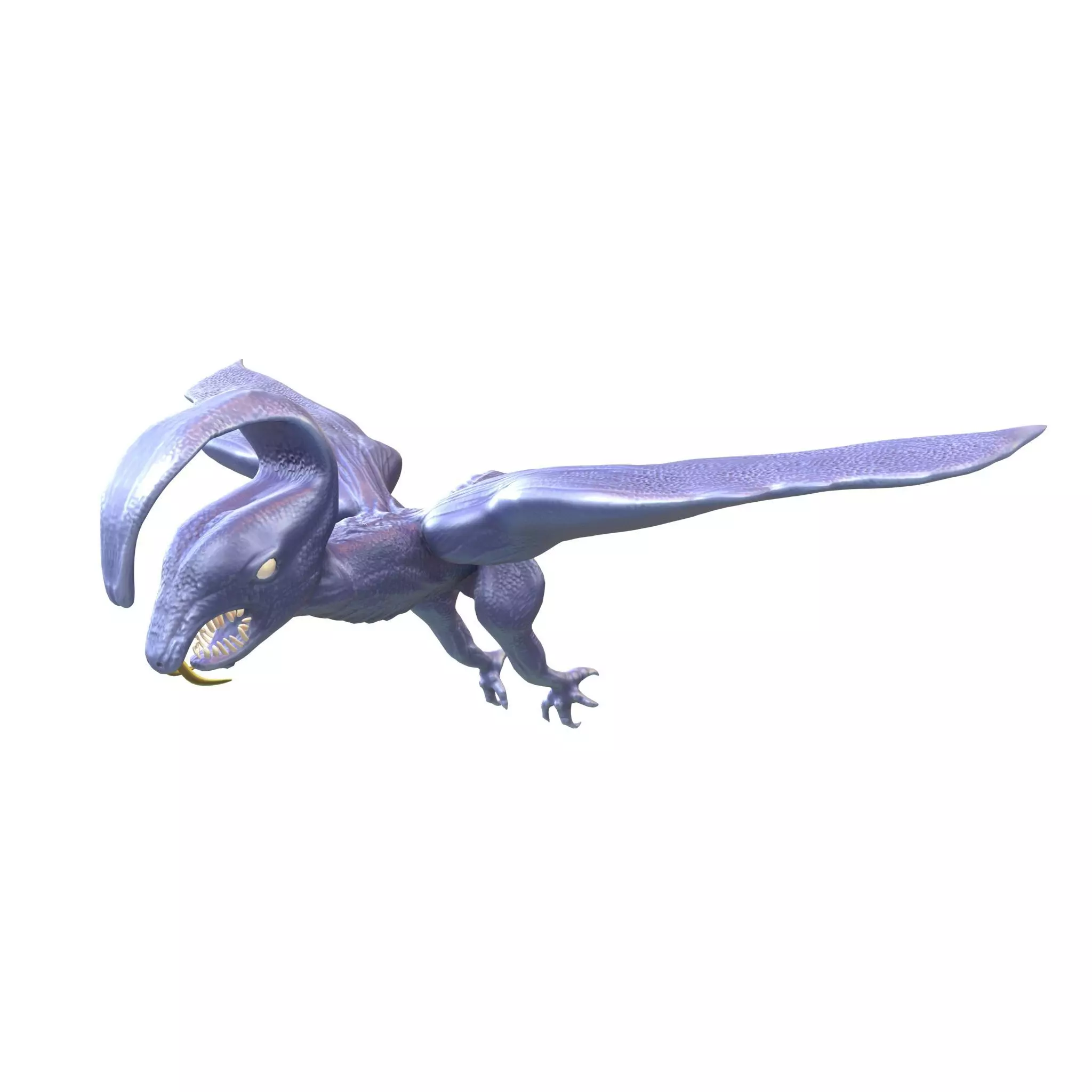 Cartoon Monster v3 002 Low-poly 3D model_0