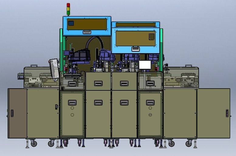 Automatic linear loop placement machine 3D model_15