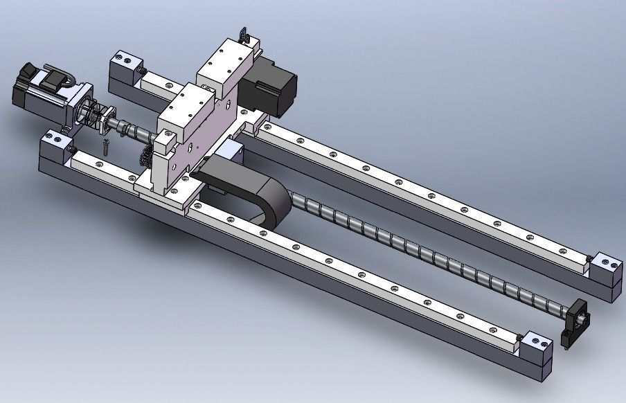 Automatic linear loop placement machine 3D model_12