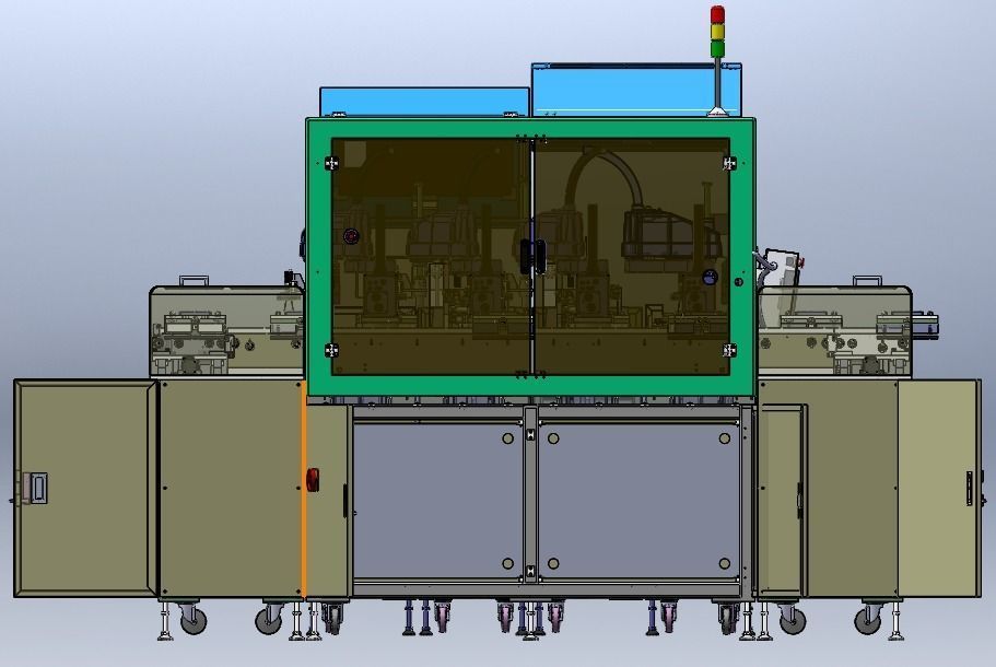 Automatic linear loop placement machine 3D model_2