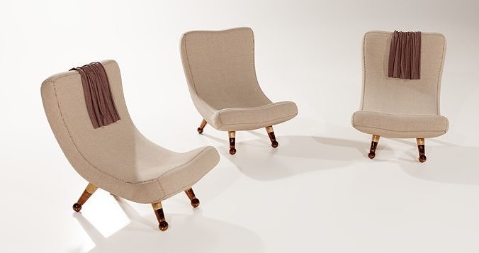 Relaxing Couch 3D model