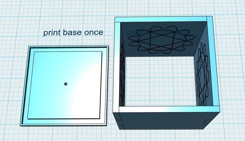 Heart chakra candle mould 3D print model_1