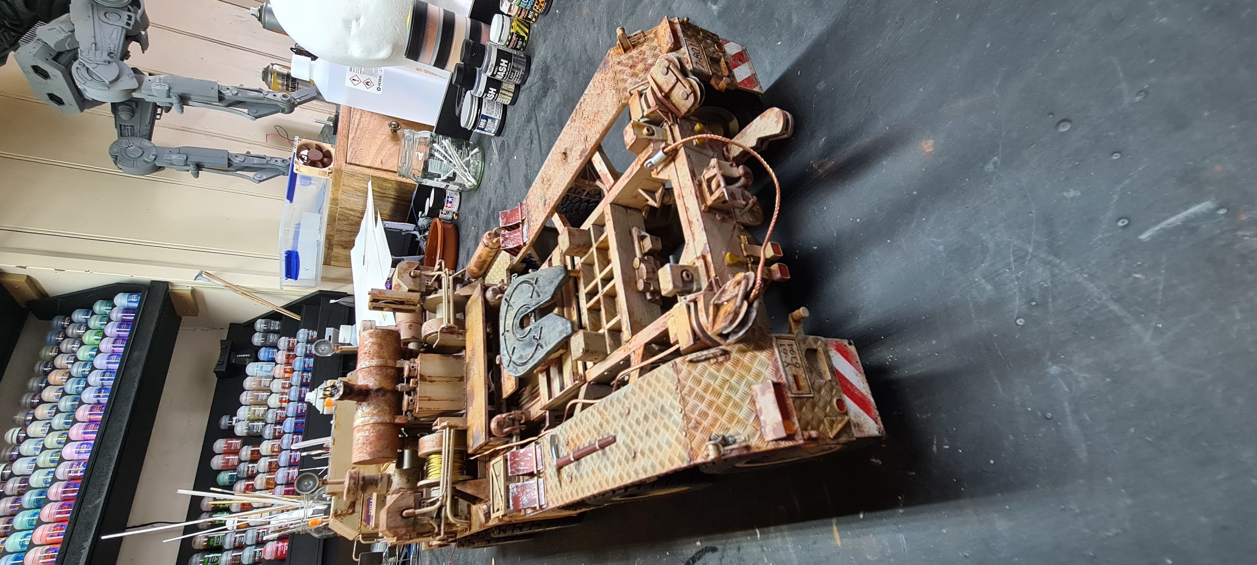 Faun STL-56  Sattelzugmaschine   3D print model_4