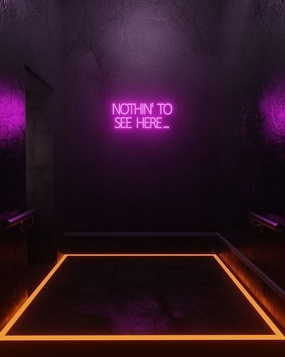 The Neon room 3D model