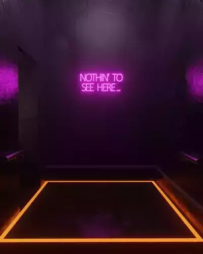 The Neon room 3D model