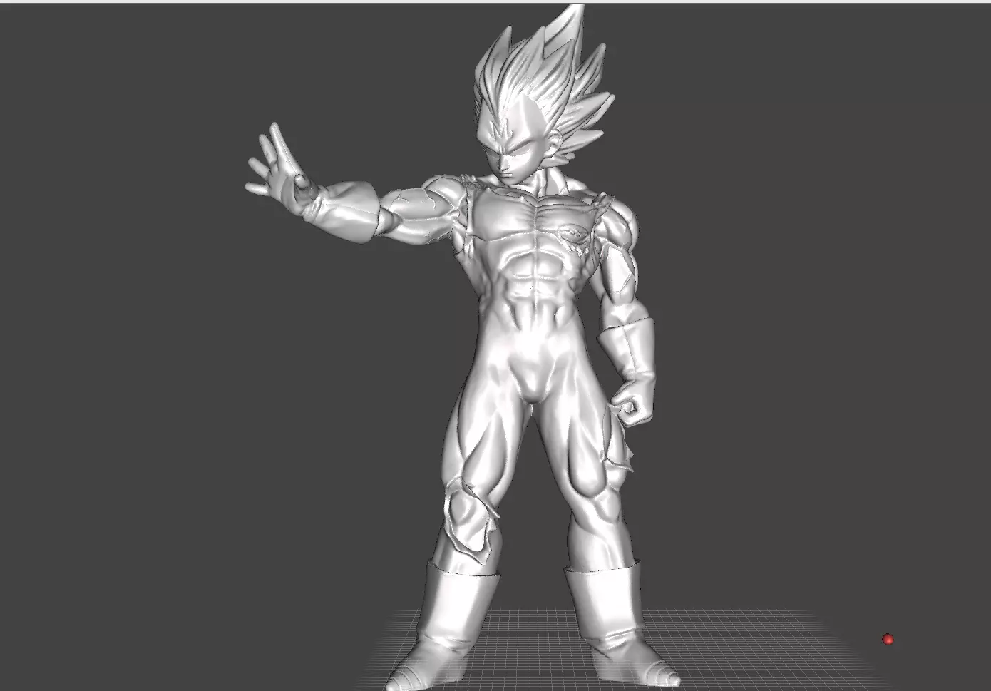 majin vegeta 3D print model_0