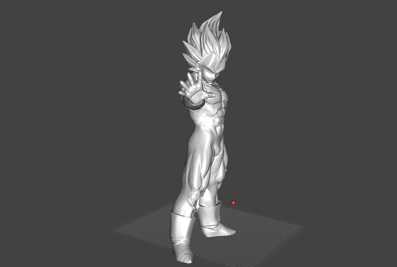 majin vegeta 3D print model_2