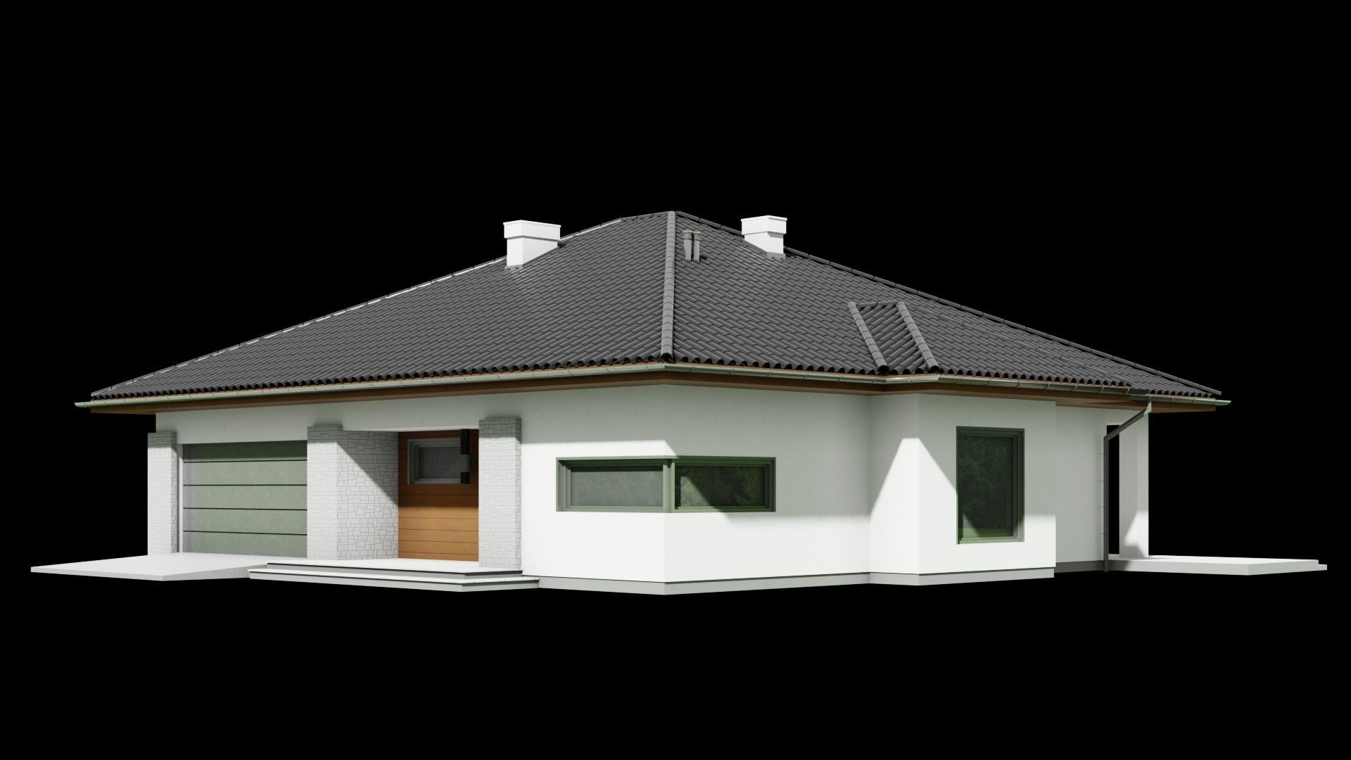 House Pastel C1V3 3D model_1