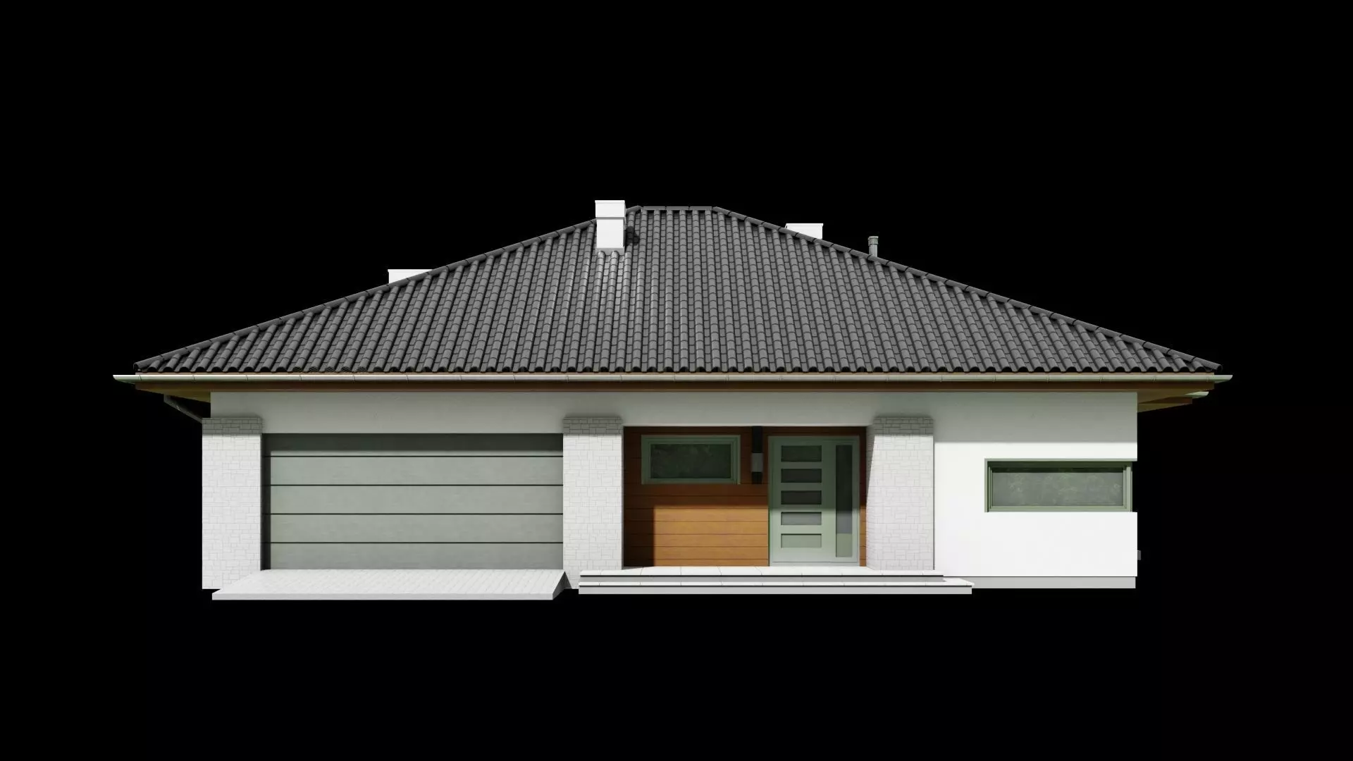 House Pastel C1V3 3D model_0