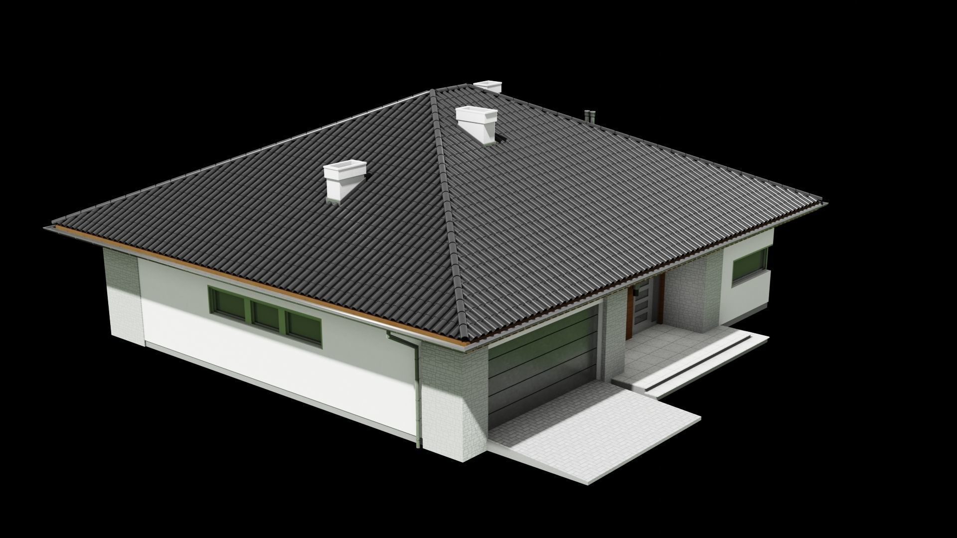 House Pastel C1V3 3D model_5