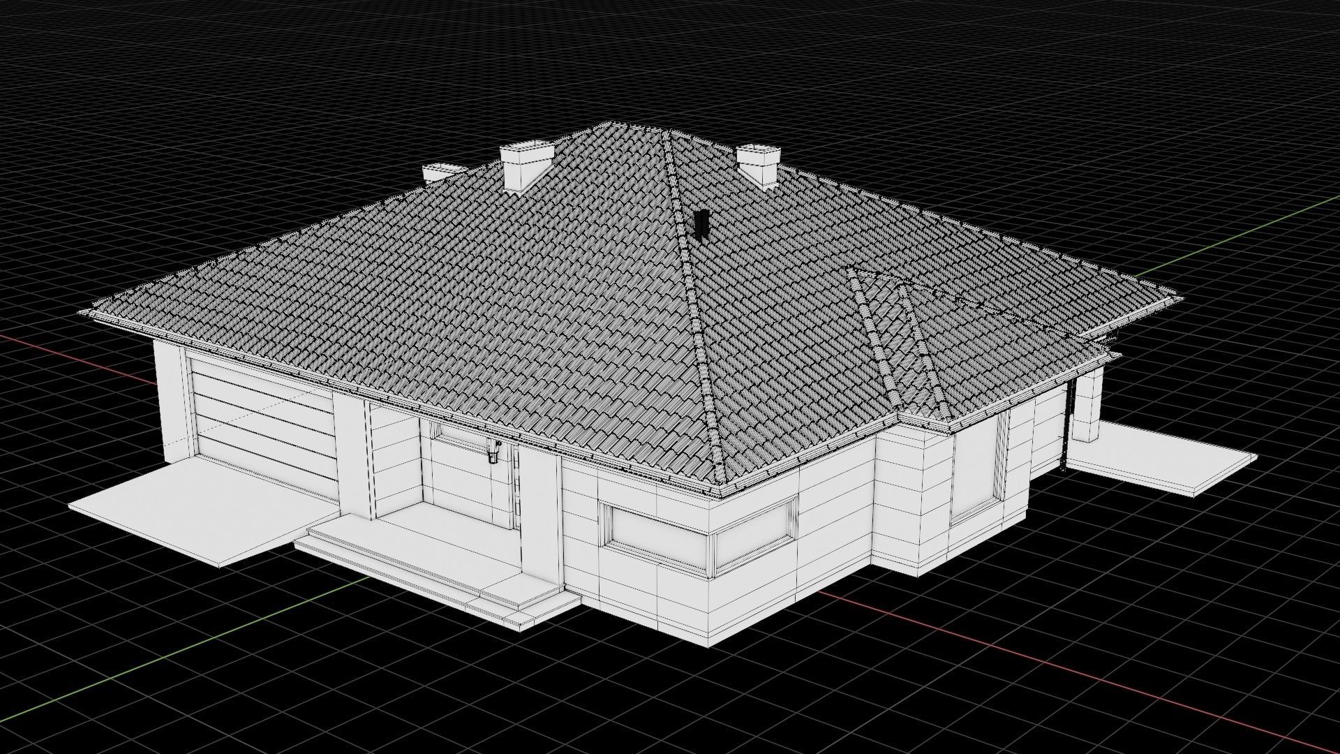 House Pastel C1V3 3D model_8