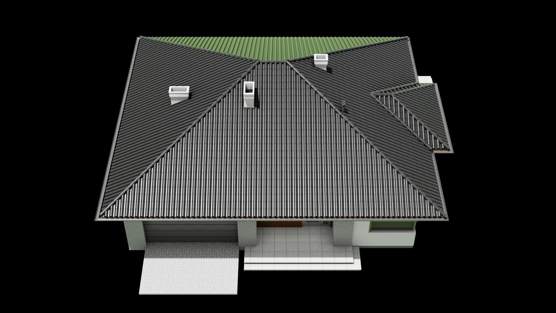 House Pastel C1V3 3D model_7