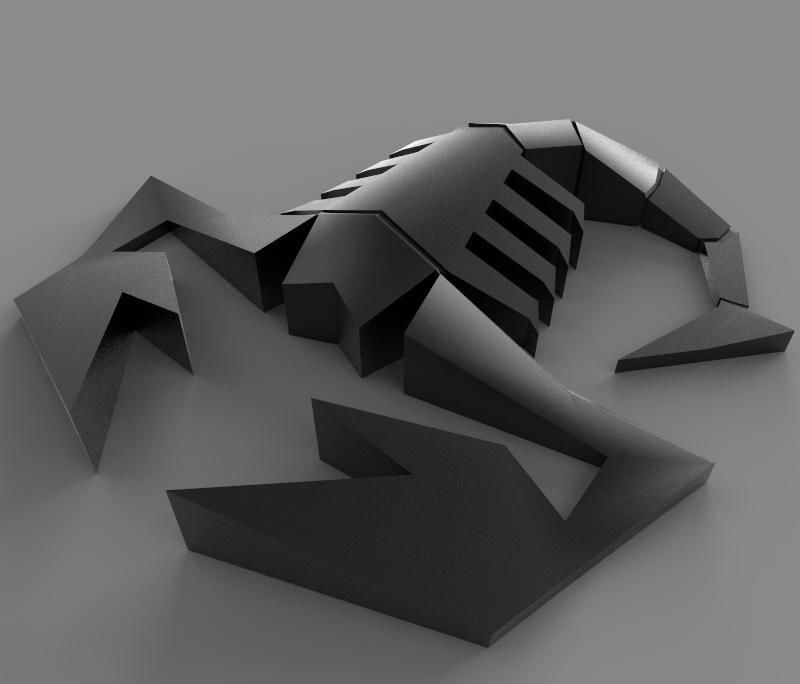 Cigar Holder Low-poly 3D model_2