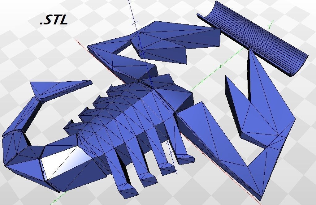 Cigar Holder Low-poly 3D model_9