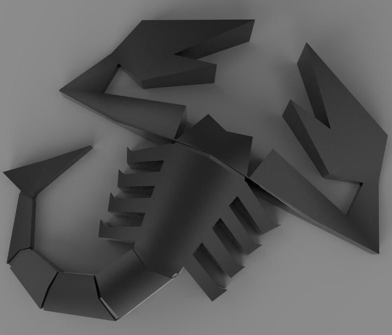 Cigar Holder Low-poly 3D model_11