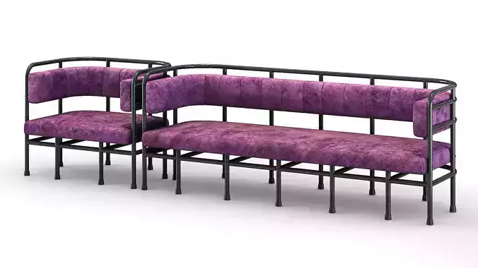 Sofa and Armchair