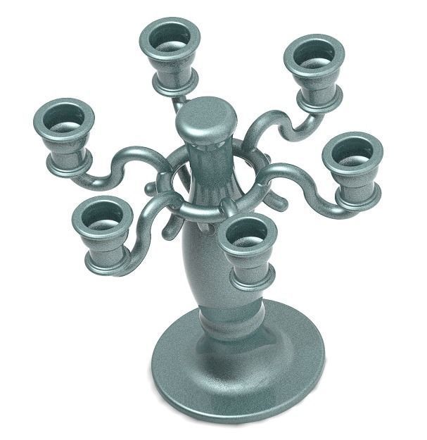 Stylish Candle Holder 3D print model_1