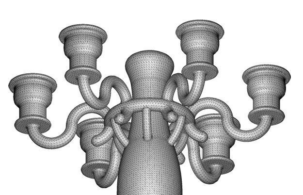 Stylish Candle Holder 3D print model_6