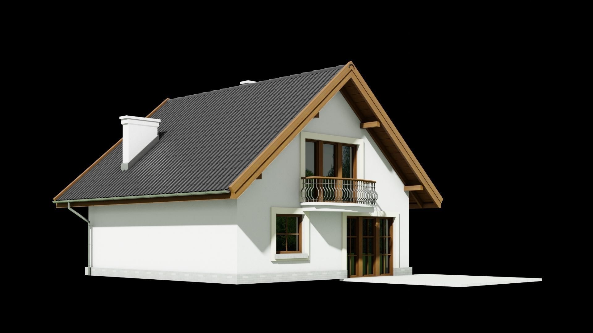 House Cyprys C1V7 3D model_2