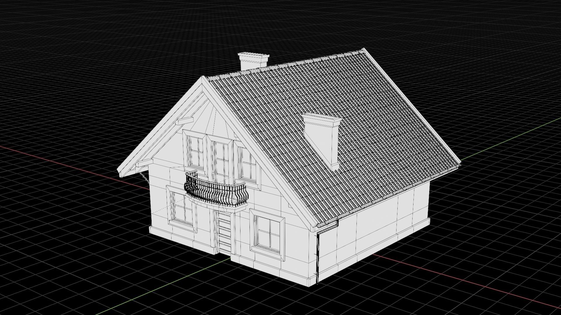House Cyprys C1V7 3D model_8