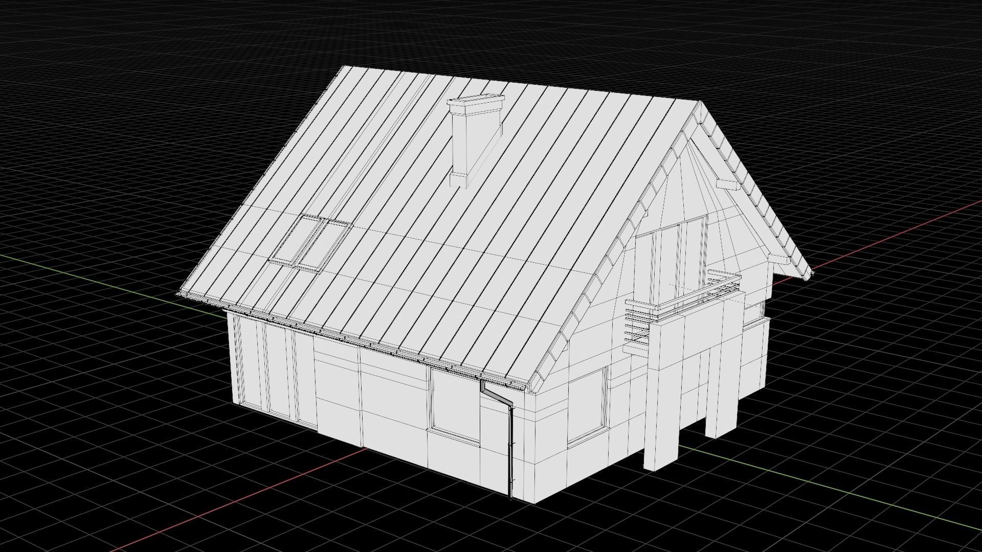 House Cyprysek C1V8 3D model_8