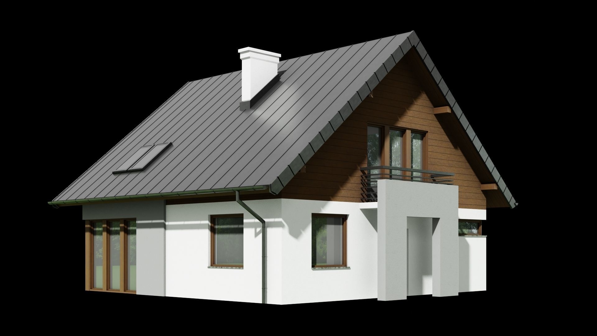 House Cyprysek C1V8 3D model_4