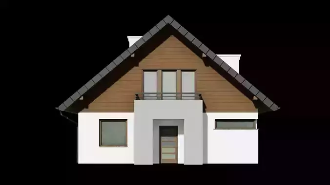 House Cyprysek C1V8 3D model