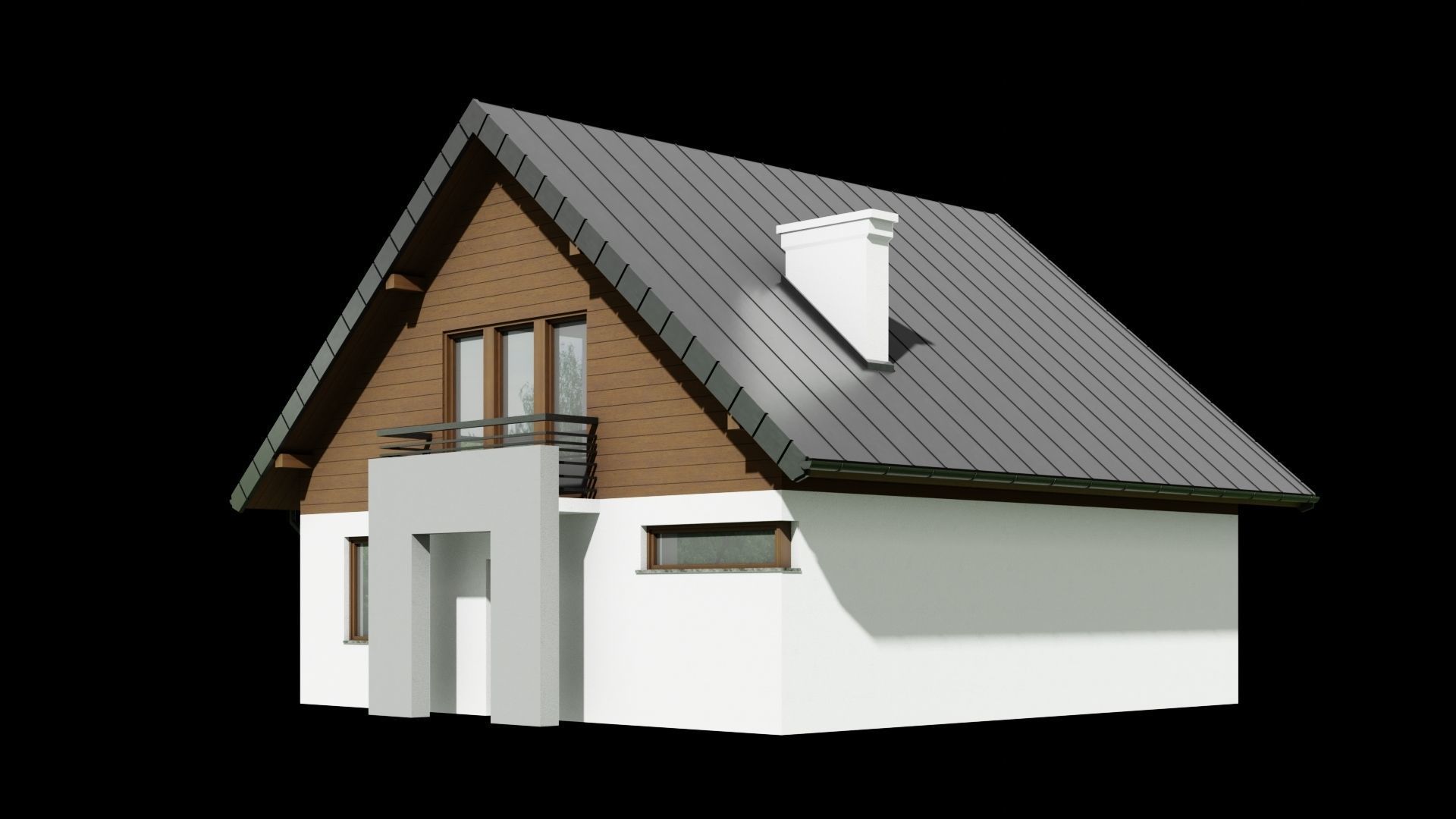 House Cyprysek C1V8 3D model_1