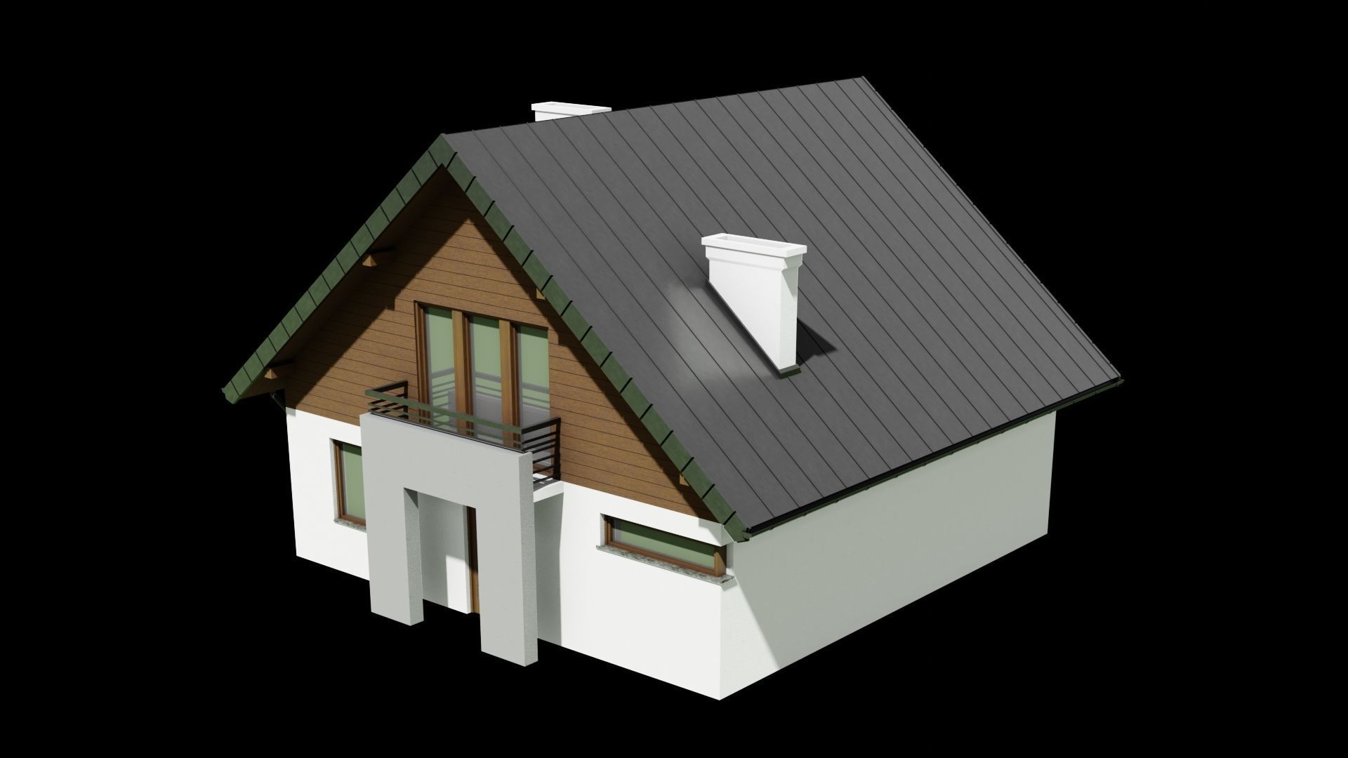 House Cyprysek C1V8 3D model_6