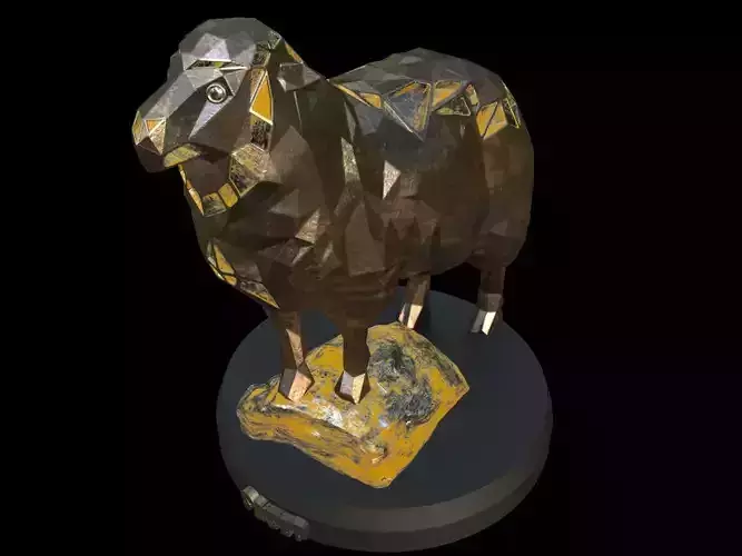 Steampunk Sheep Rock