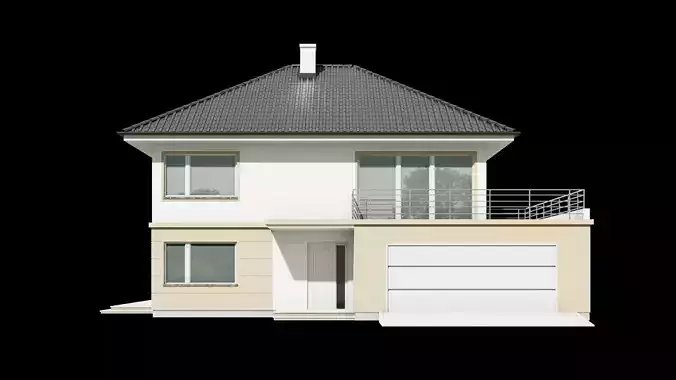 House ZX10 C1V9 3D model