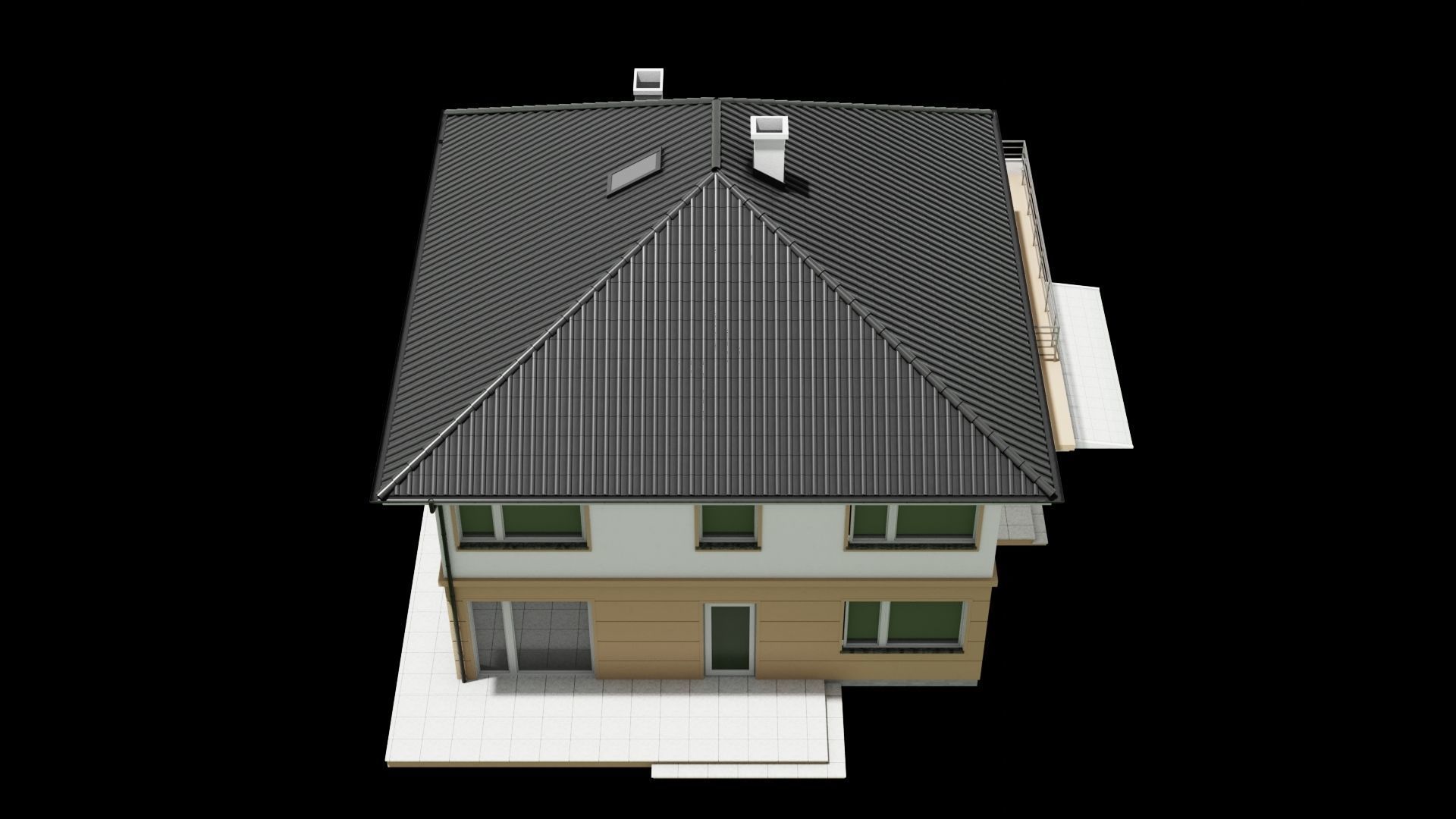 House ZX10 C1V9 3D model_7