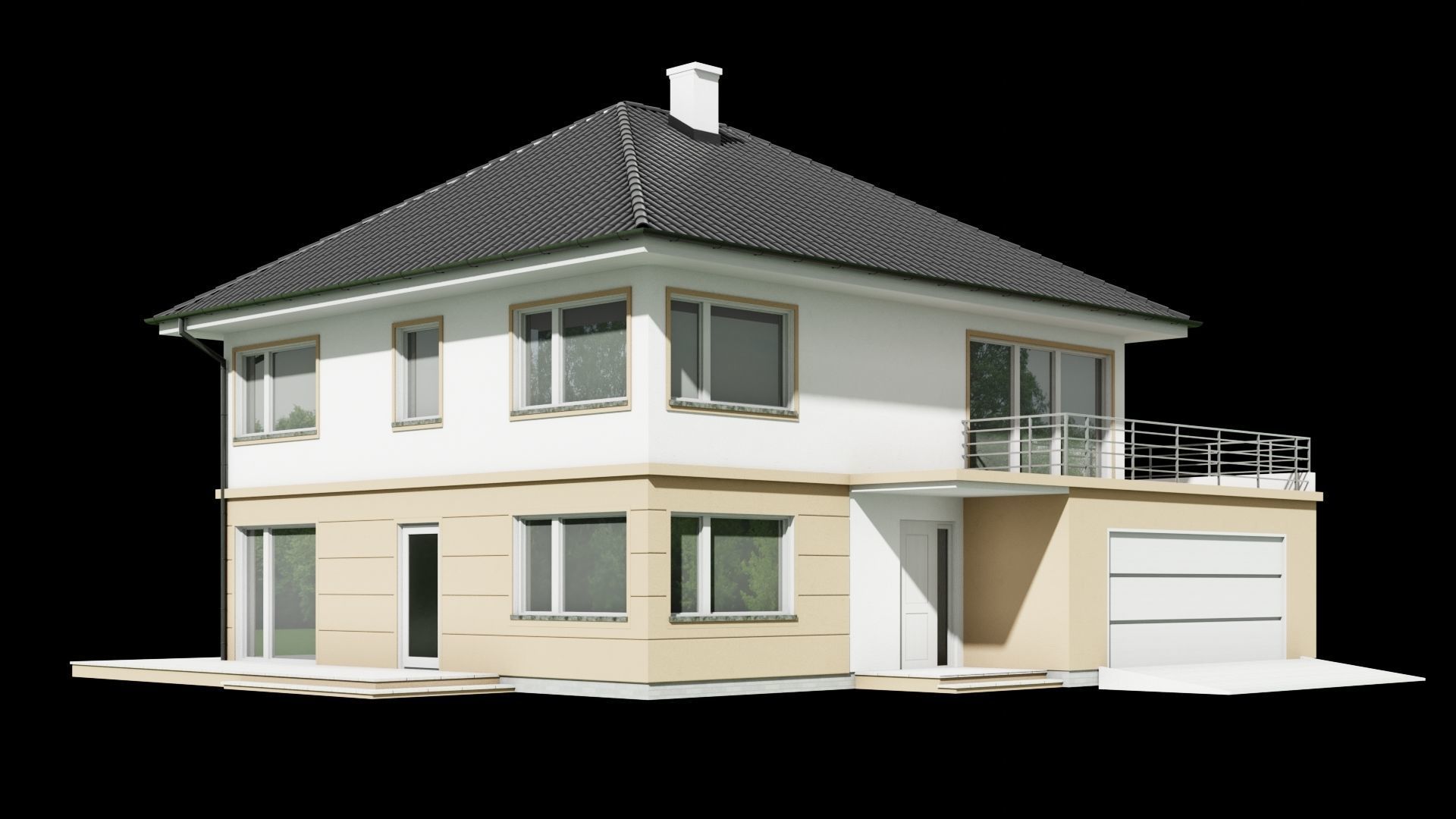 House ZX10 C1V9 3D model_4