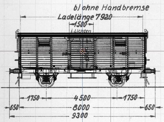 H0 1-87 scale G 02 freight car 3D print model_13