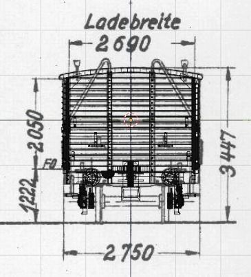 H0 1-87 scale G 02 freight car 3D print model_14