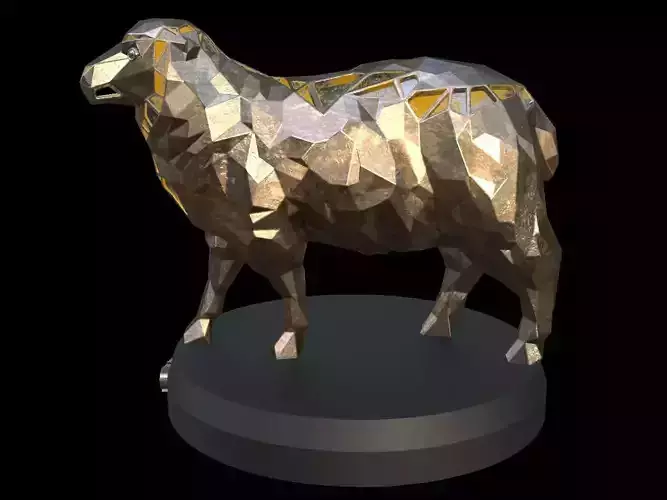 Steampunk Sheep Pose