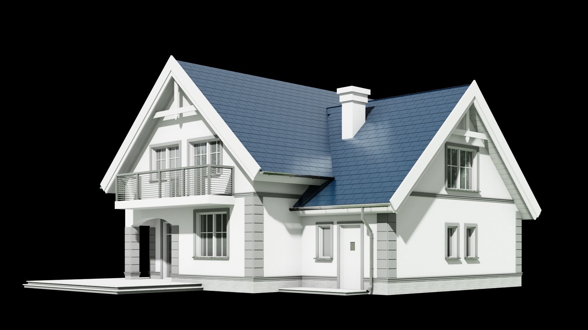 House Mila C1V10 3D model_3