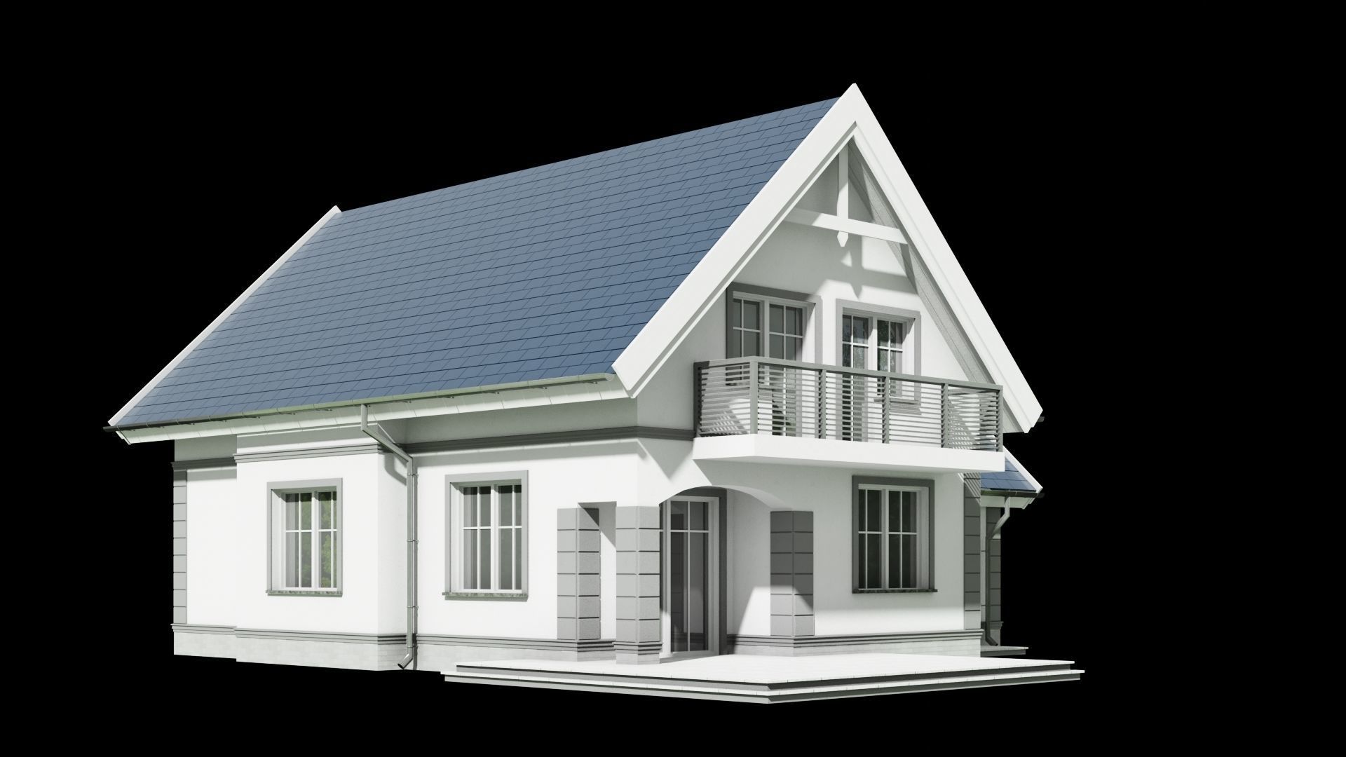 House Mila C1V10 3D model_2