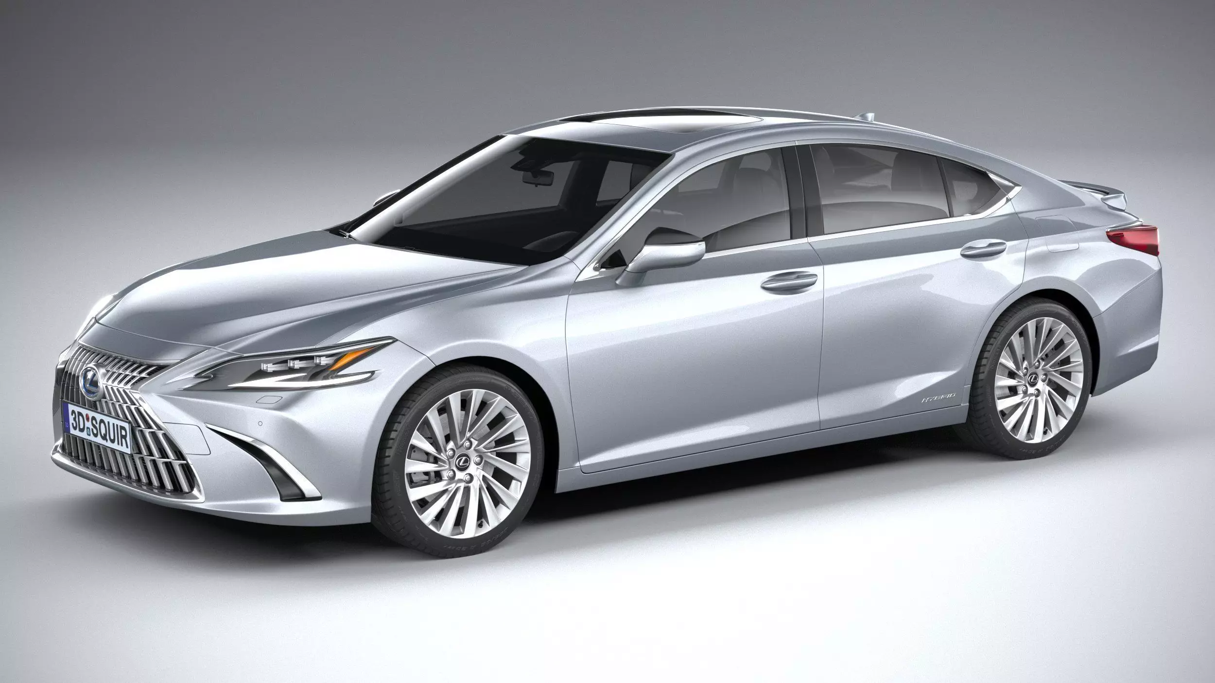Lexus ES 2022 3D model