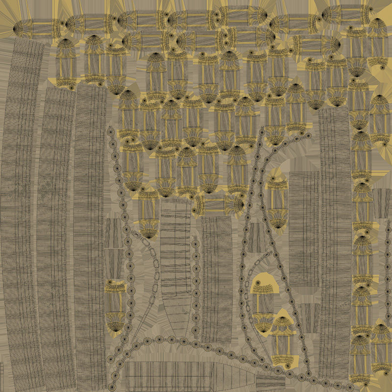 German  MG-08 Machine Gun Low-poly 3D model_22