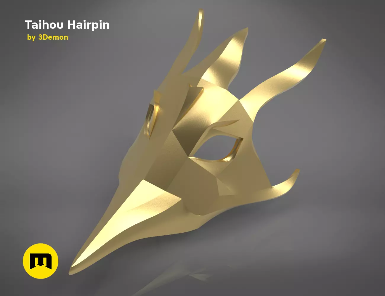 Taihou Hairpin - Azur Lane 3D print model