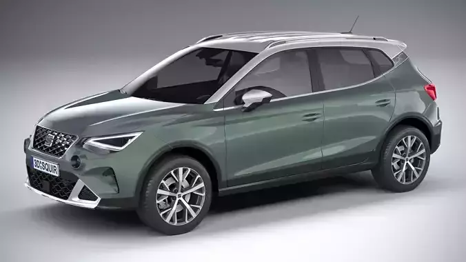 Seat Arona 2022 3D model