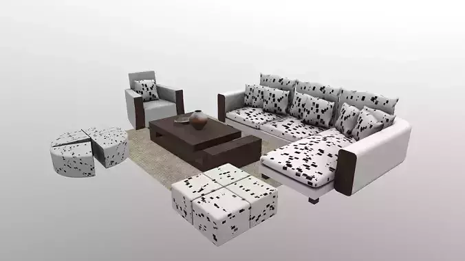 Sofa Set living room with furniture