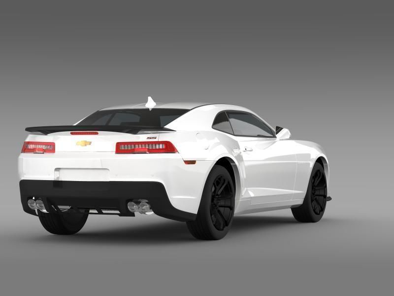 Chevrolet Camaro 1LE 2010 3D model_1