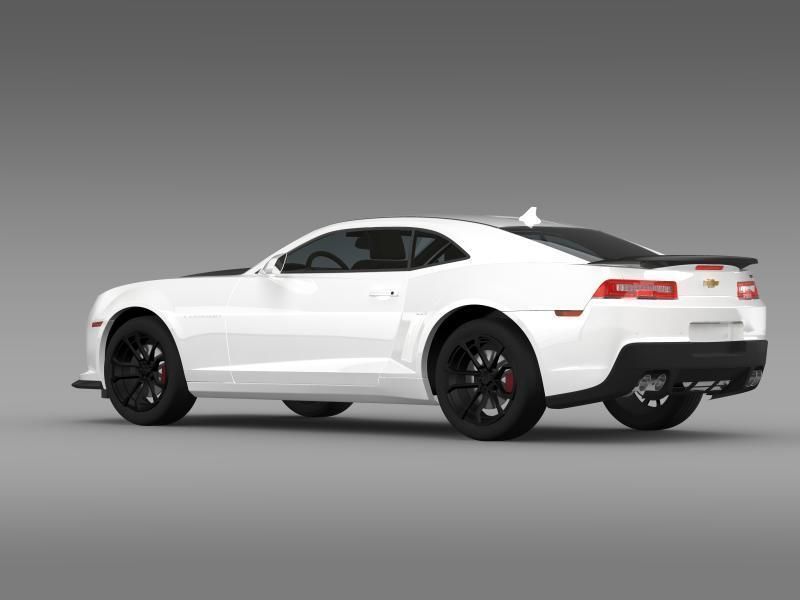Chevrolet Camaro 1LE 2010 3D model_18